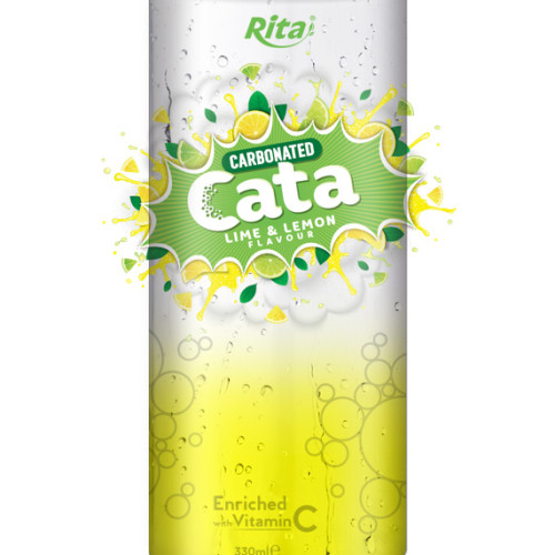 330ml Carbonated Lime Lemon Flavor Drink